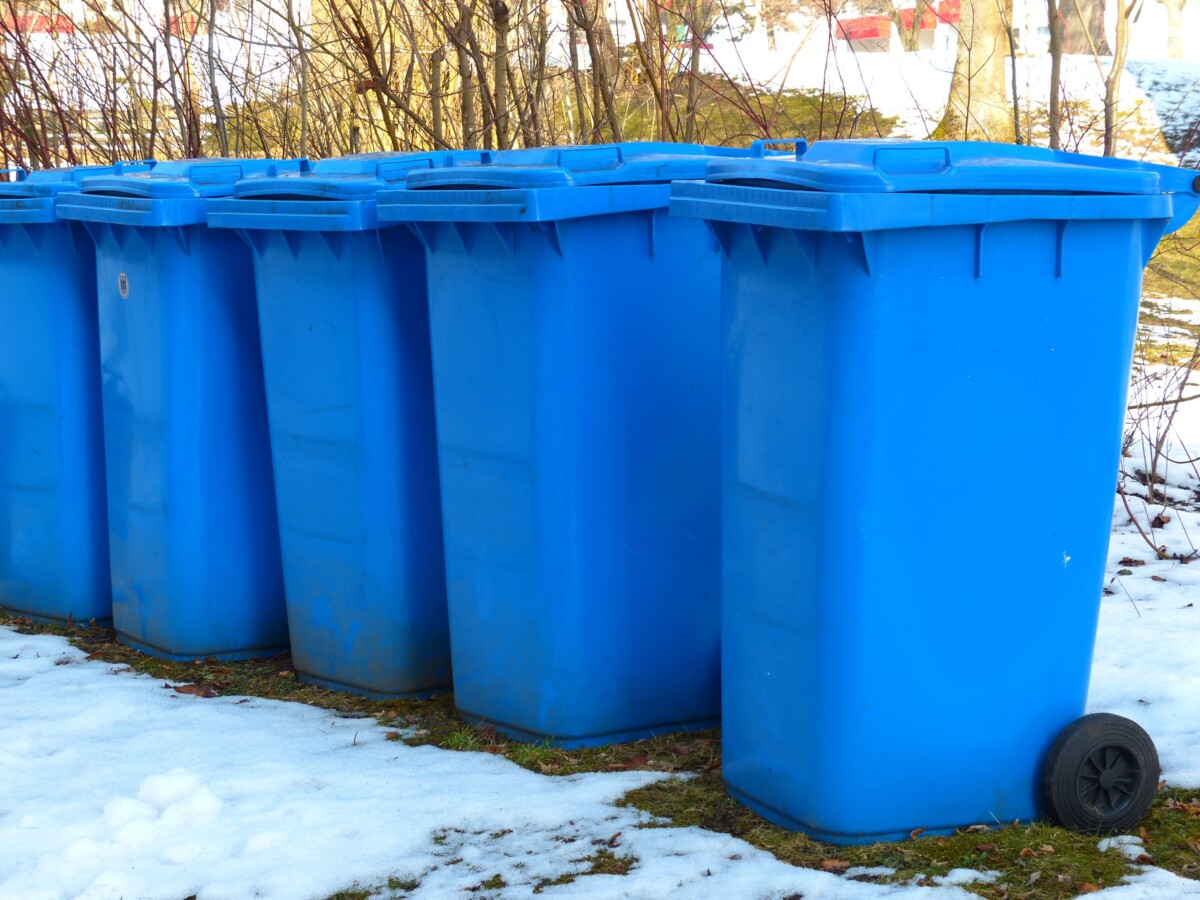 Blaue Tonne – Papier & Pappe hans garbage can 95181(1)